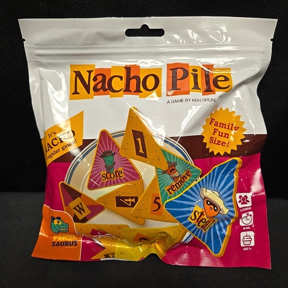 Nacho Pile Family Fun Size High Energy Game Ages 7+ For 2-6 Players - Picture 1 of 6